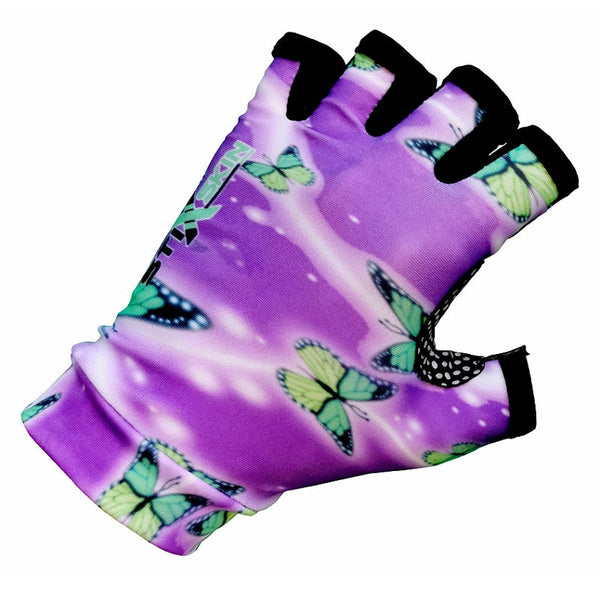 Sparkly Butterflies Fingerless Gloves