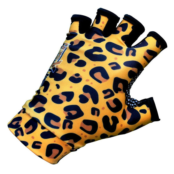 Cheetah Fingerless Gloves
