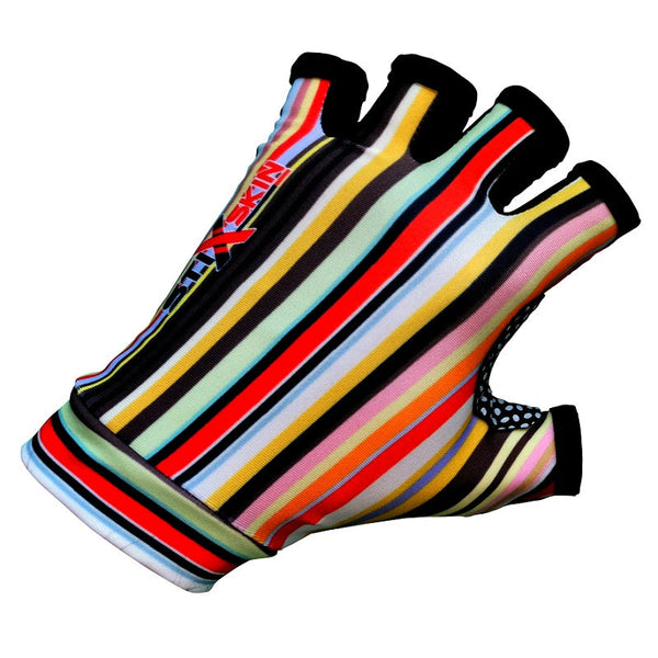 Long Stripes Fingerless Gloves