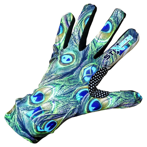 Peacock outdoor light gloves by stiXskin